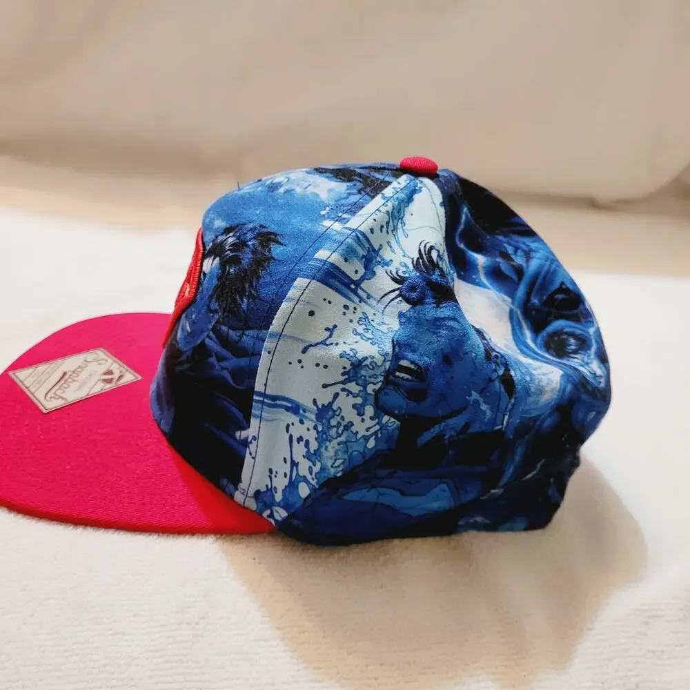 Snapback Superman red and blue graphic hat